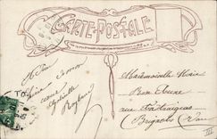 CPA Fantaisie Telephone Femme 