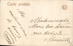 CPA Fantaisie Telephone Femme 