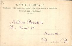 CPA Fantaisie Telephone Homme 