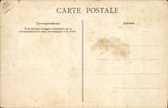 CPA Carte geographique Chocolaterie d'Aiguebelle Herault