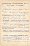 CPA Carte geographique Chocolaterie d'Aiguebelle Ille et Villaine