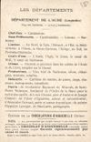 CPA Carte geographique Chocolaterie d'Aiguebelle Aude