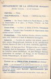 CPA Carte geographique Chocolaterie d'Aiguebelle Cote d'Or