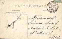 CPA Folklore Un charlatan au village Diable