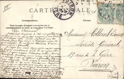 VINTAGE POSTCARD Folklore Pasture of sheep