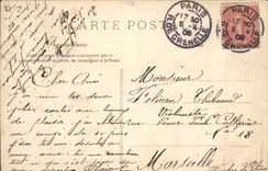 CPA Folklore La paie des moissonneurs 