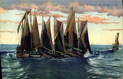 CPA Bateau Bateaux de peche 