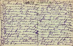 VINTAGE POSTCARD Boat Toulon Mourillon the miter