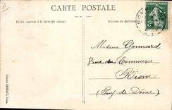 VINTAGE POSTCARD Fantasy Child Unpleasant Baby Murat Therese