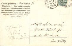 VINTAGE POSTCARD Fantasy Child Baby Paulette Broquier