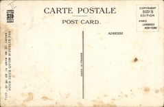 VINTAGE POSTCARD Fantaisie Child Carries Happiness Clover Heart