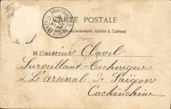 VINTAGE POSTCARD Fantaisie Woman Quantifies 13 Gate happiness