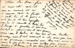 VINTAGE POSTCARD Fantaisie Carries Elephant happiness