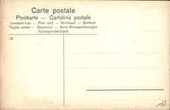 VINTAGE POSTCARD Goat Women Folklore