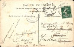 VINTAGE POSTCARD Goat Costumes of the Dimensions of North surroundings of Dinan and Plaintel