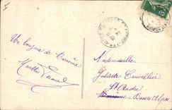 CPA Chevre Enfant 