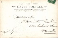CPA Chevre Enfant