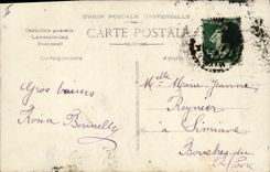 CPA Chevre Enfant Bouc