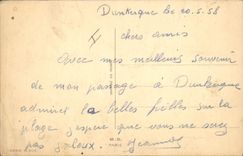 CPA Fantaisie Humour Plage 