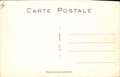 Vuelta prematura del humor de la fantasía de la POSTAL de la VENDIMIA