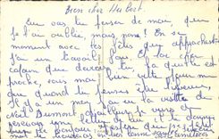 VINTAGE POSTCARD Fantasy Humor Soldier Militaria Beach