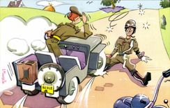 CPA Fantaisie Humour Soldat Militaria