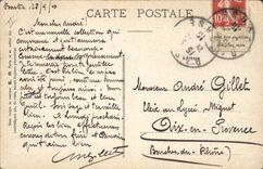 CPA Fantaisie Militaria L'exercice du salut