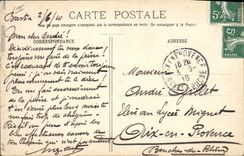 VINTAGE POSTCARD Fantaisie Militaria Drives out with the chips