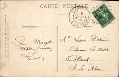 VINTAGE POSTCARD Militaria Fantasy In faction of guard of stable Horse