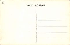 VINTAGE POSTCARD Fantasy Militaria Jean Horse Canteen