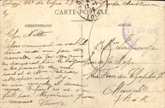 VINTAGE POSTCARD Militaria Fantasy With the exercise Gathering