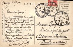 CPA Fantaisie Militaria En bascule 