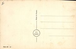 VINTAGE POSTCARD Militaria Fantasy a godmother