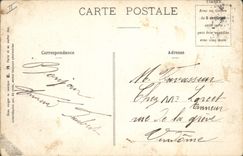CPA Fantaisie Militaria Au jus 