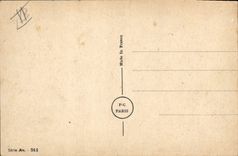 VINTAGE POSTCARD Militaria Fantasy first flights Planes Plane