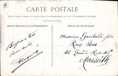 Vuelta de Militaria de la fantasía de la POSTAL de la VENDIMIA del permiso