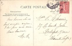 CPA Folklore Jeune breton 