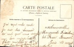 CPA Folklore Au Bourg de Batz Les jolies filles y sont legion 