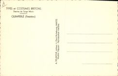 El bretón del folklore de la POSTAL de la VENDIMIA baila a Jorge Morin Quimperle