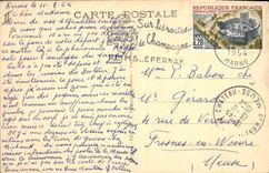 CPA Folklore Bretagne La noce Mariage 