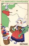 CPA Folklore Provinces Francaises Bretagne 