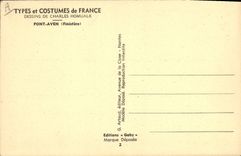 CPA Folklore Charles Homualk Pont-Aven