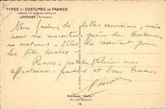 CPA Folklore Charles Homualk Loctudy 