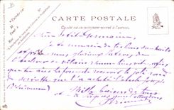 CPA Folklore Vilain Marche Pays Breton 