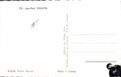 MODERN CARD Cinema Jean-Paul Vignon