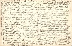 VINTAGE POSTCARD Fantaisie Telephones Woman Militaria Soldat