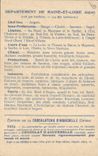 CPA Carte geographique Chocolaterie d'Aiguebelle Maine et Loire