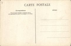 VINTAGE POSTCARD Geographical map Chocolate factory of Aiguebelle the Low Pyrenees