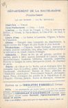 CPA Carte geographique Chocolaterie d'Aiguebelle Haute-Saone Luxeuil