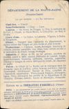 CPA Carte geographique Chocolaterie d'Aiguebelle Haute-Saone Luxeuil